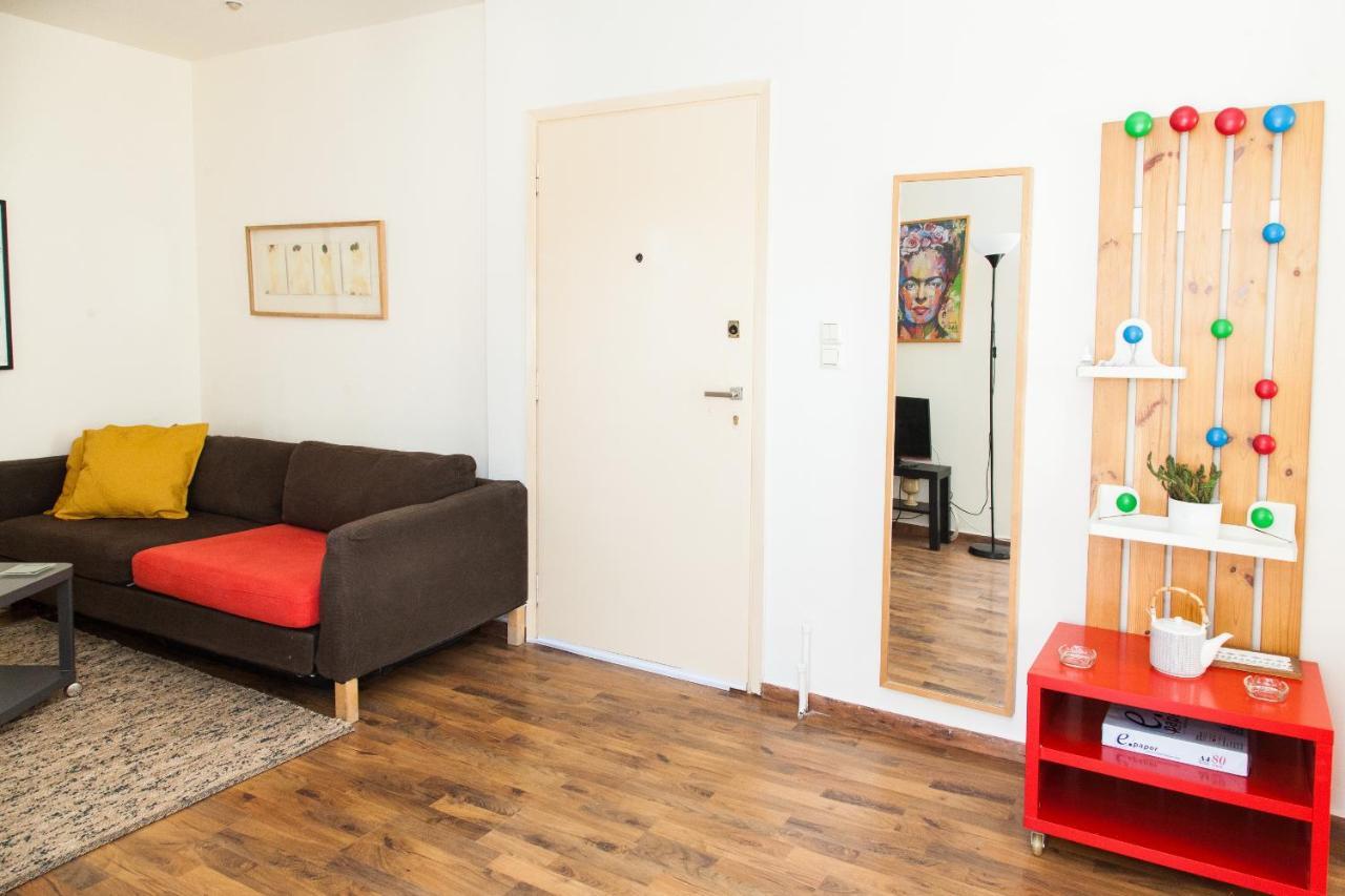 Ferienwohnung Bright Apt. With Lovely View In Lycabettus! Athen Exterior foto